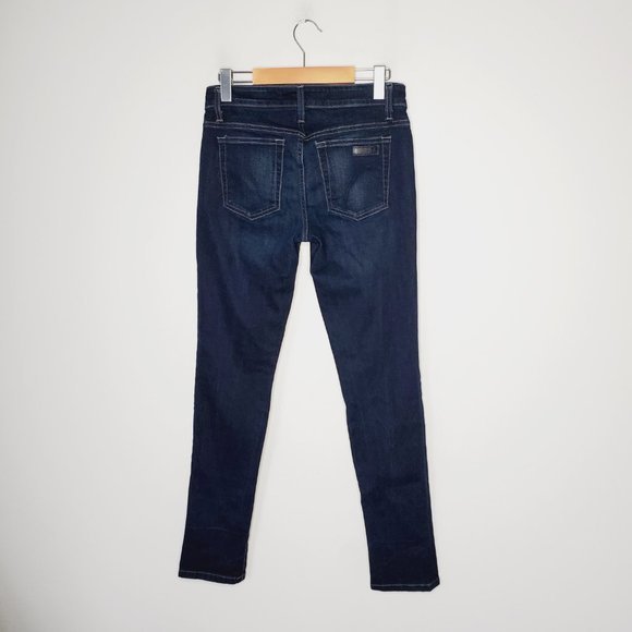 Anthropologie Joe's Jeans Skinny Ankle Comfy Modern Dark Blue 26 - Picture 5 of 13